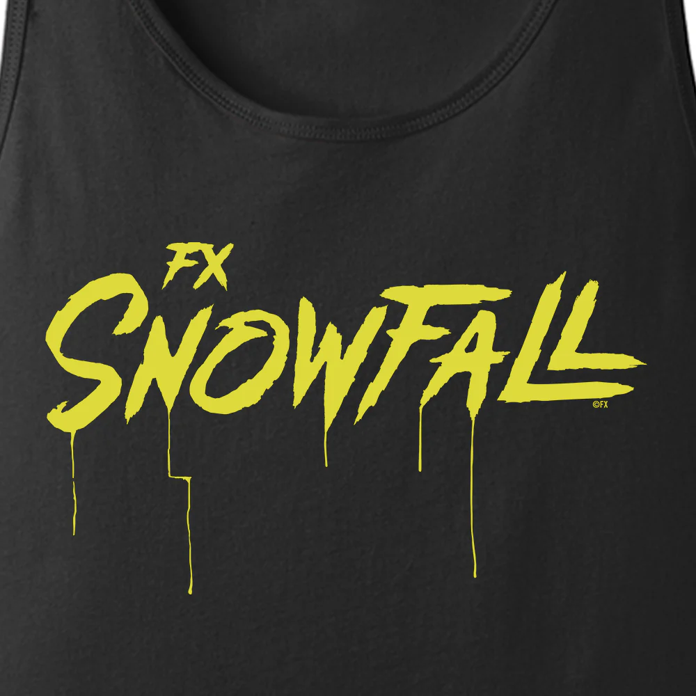 Snowfall Drip Logo Adult Tank Top - Image 2