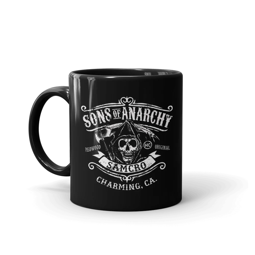 Sons of Anarchy Charming Black Mug