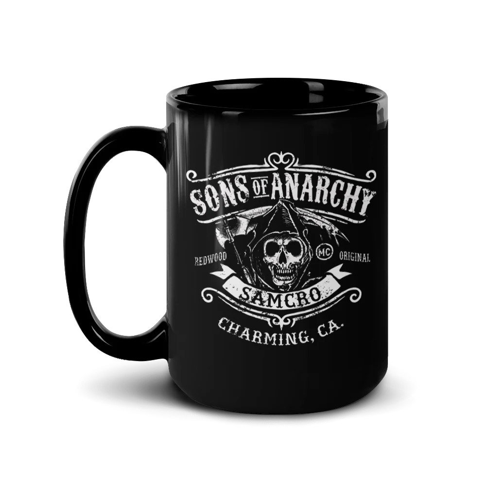 Sons of Anarchy Charming Black Mug - Image 4