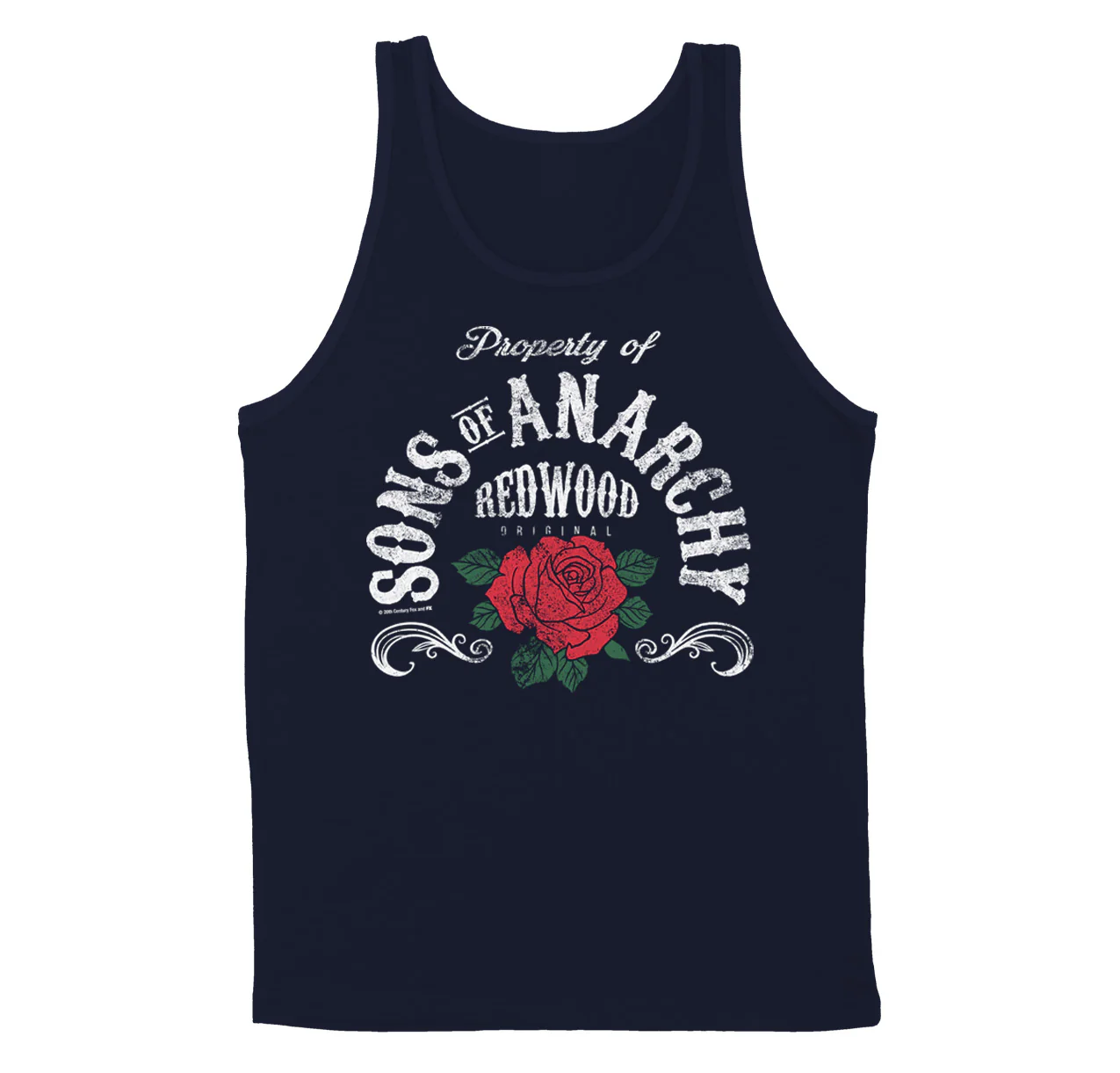 Sons of Anarchy Property Of SOA Adult Tank Top