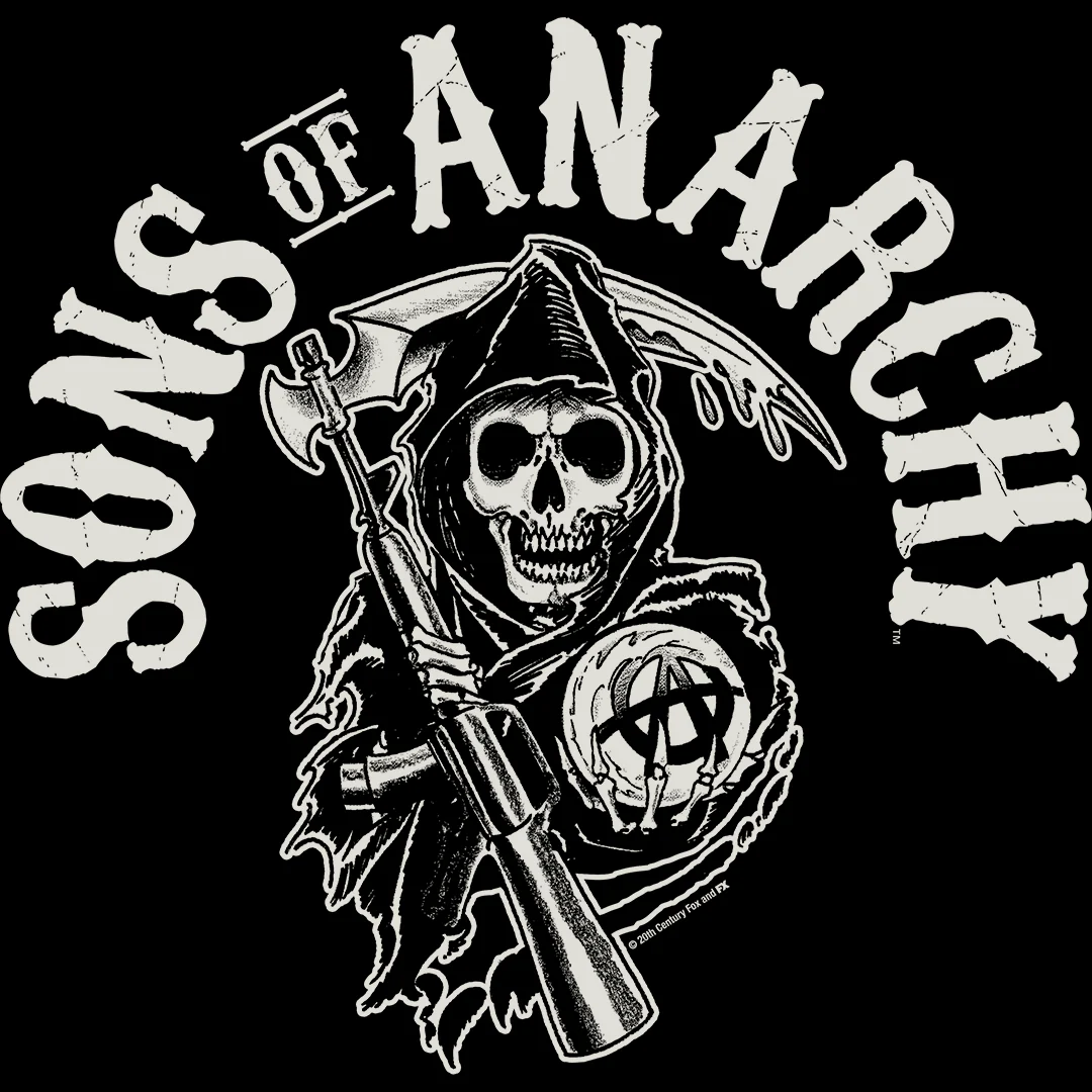 Sons of Anarchy Reaper Crew Adult Short Sleeve T-Shirt - Image 2