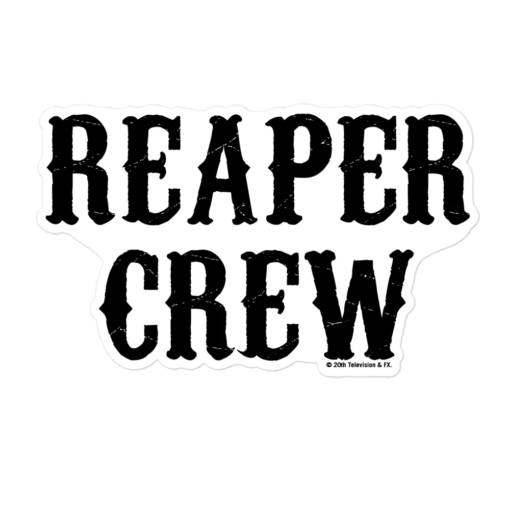 Sons of Anarchy Reaper Crew Die Cut Sticker