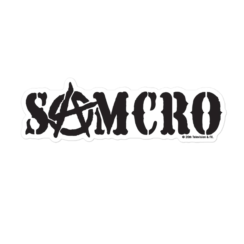Sons of Anarchy SAMCRO Die Cut Sticker