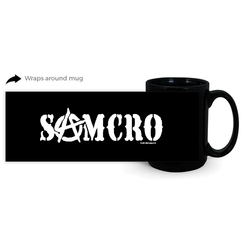Sons of Anarchy SAMCRO Black Mug - Image 2