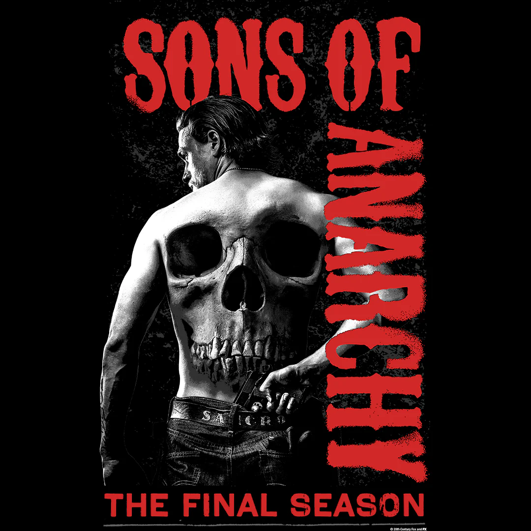 Sons of Anarchy The Final Season Adult Short Sleeve T-Shirt - Image 4