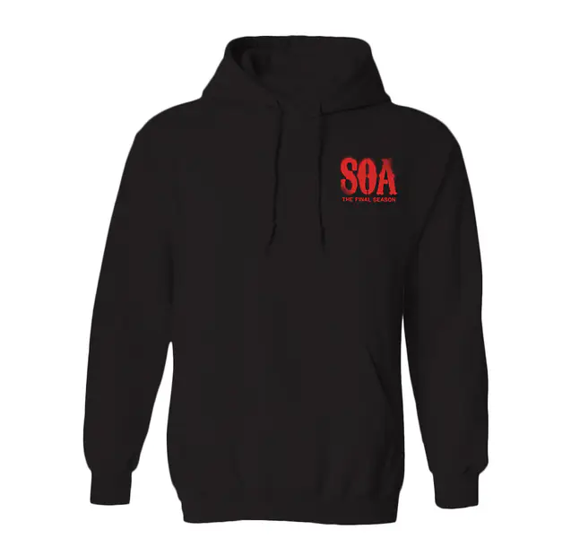 Sons of Anarchy The Final Season Fleece Hooded Sweatshirt - Image 3
