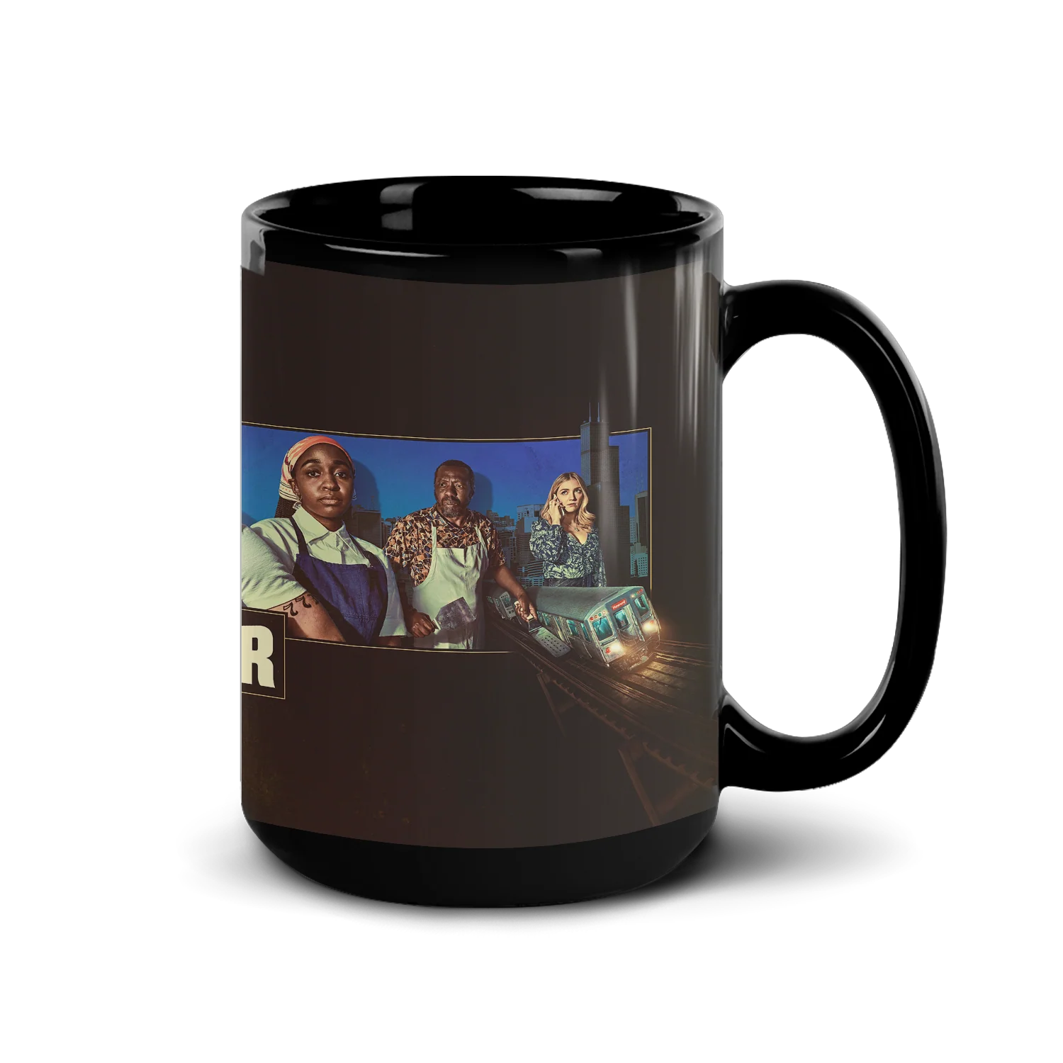 The Bear Season 1 Key Art Black Mug - Image 6