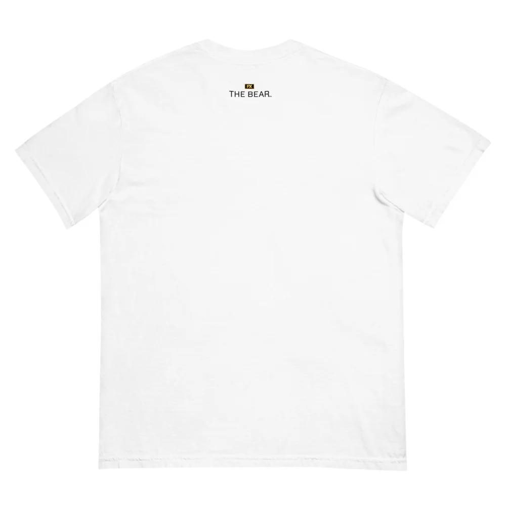 The Bear Yes, Chef! Embroidered Comfort Colors T-Shirt - Image 4