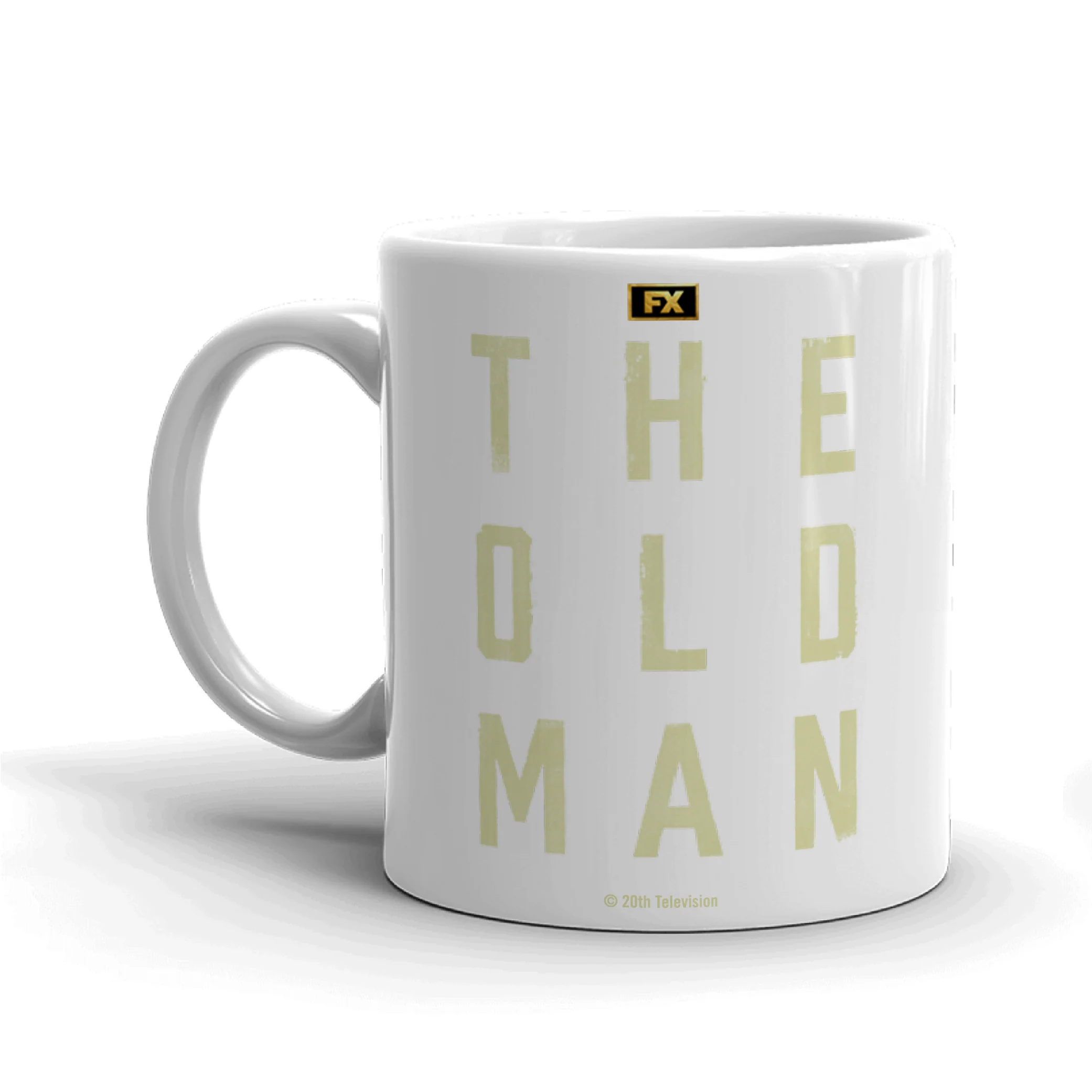 The Old Man Logo Personalized White Mug