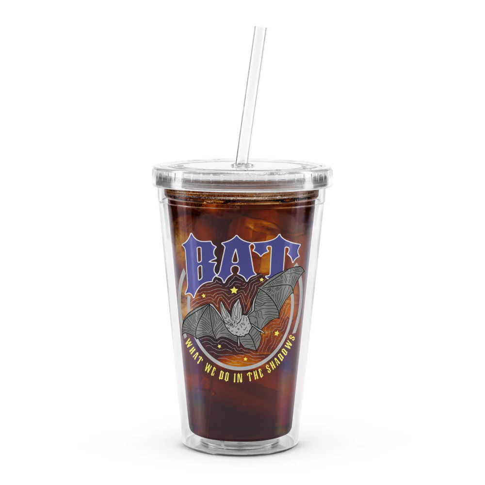 What We Do in the Shadows Bat Clear Tumbler - Image 11