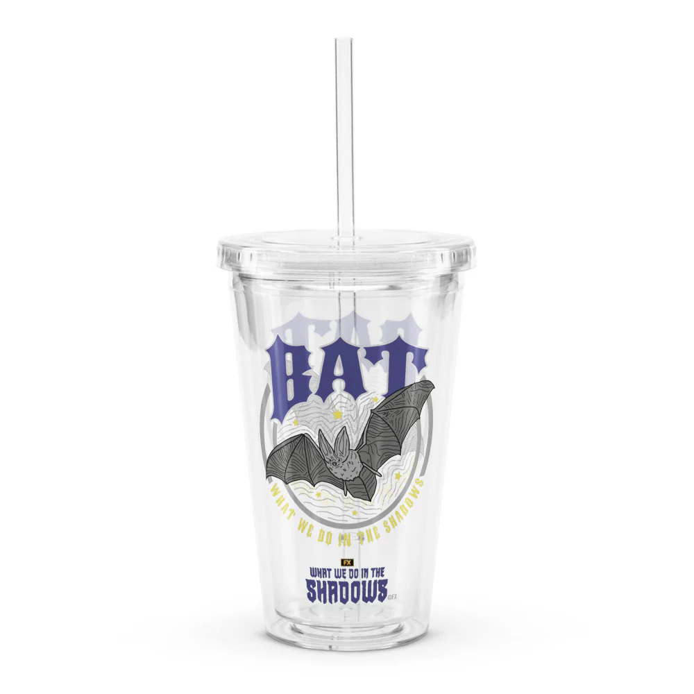 What We Do in the Shadows Bat Clear Tumbler - Image 2