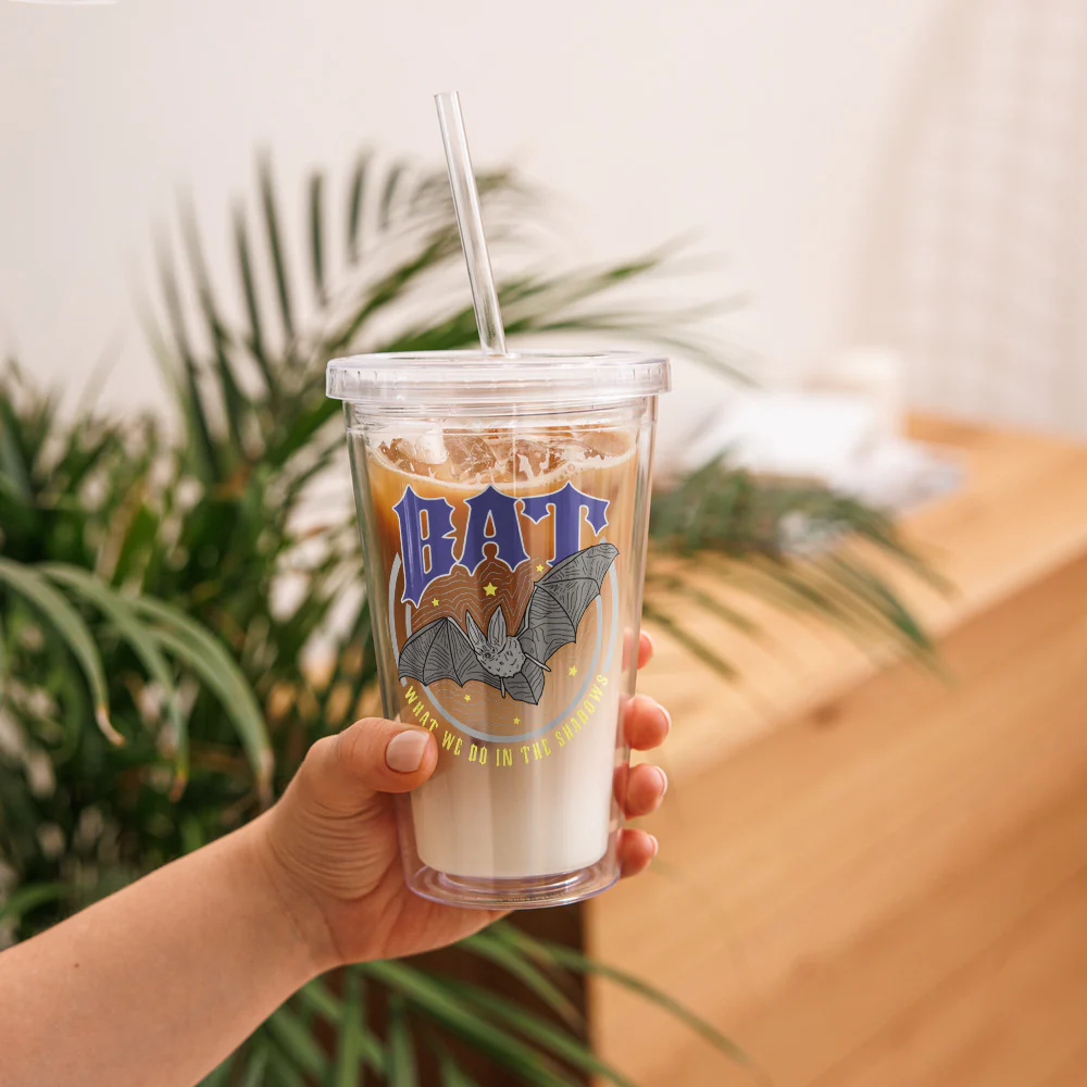 What We Do in the Shadows Bat Clear Tumbler - Image 5