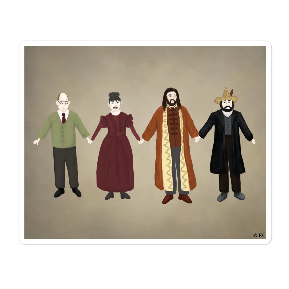 What We Do in the Shadows Colin's Family Photo Die Cut Sticker