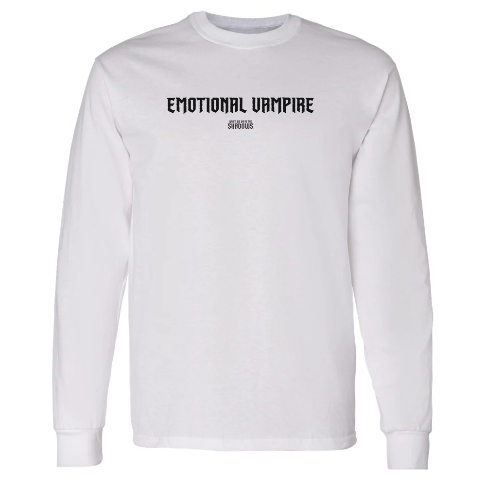 What We Do in the Shadows Emotional Vampire Adult Long Sleeve T-Shirt - Image 3