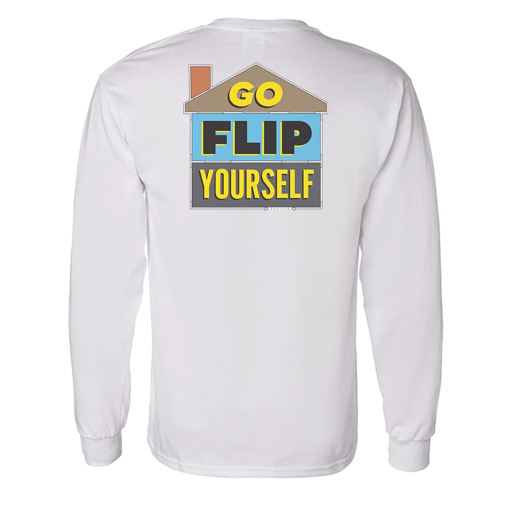What We Do in the Shadows Go Flip Yourself Adult Long Sleeve T-Shirt