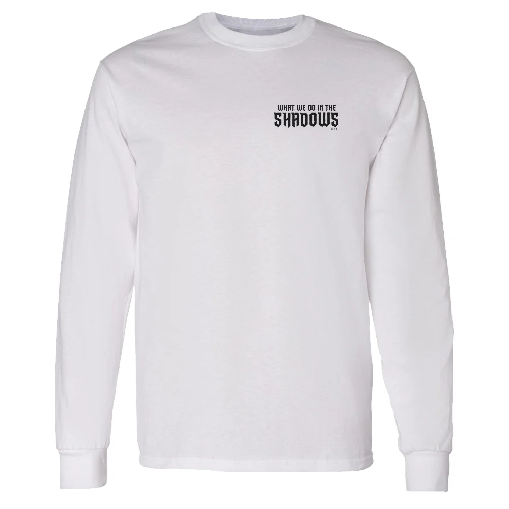 What We Do in the Shadows Go Flip Yourself Adult Long Sleeve T-Shirt - Image 2