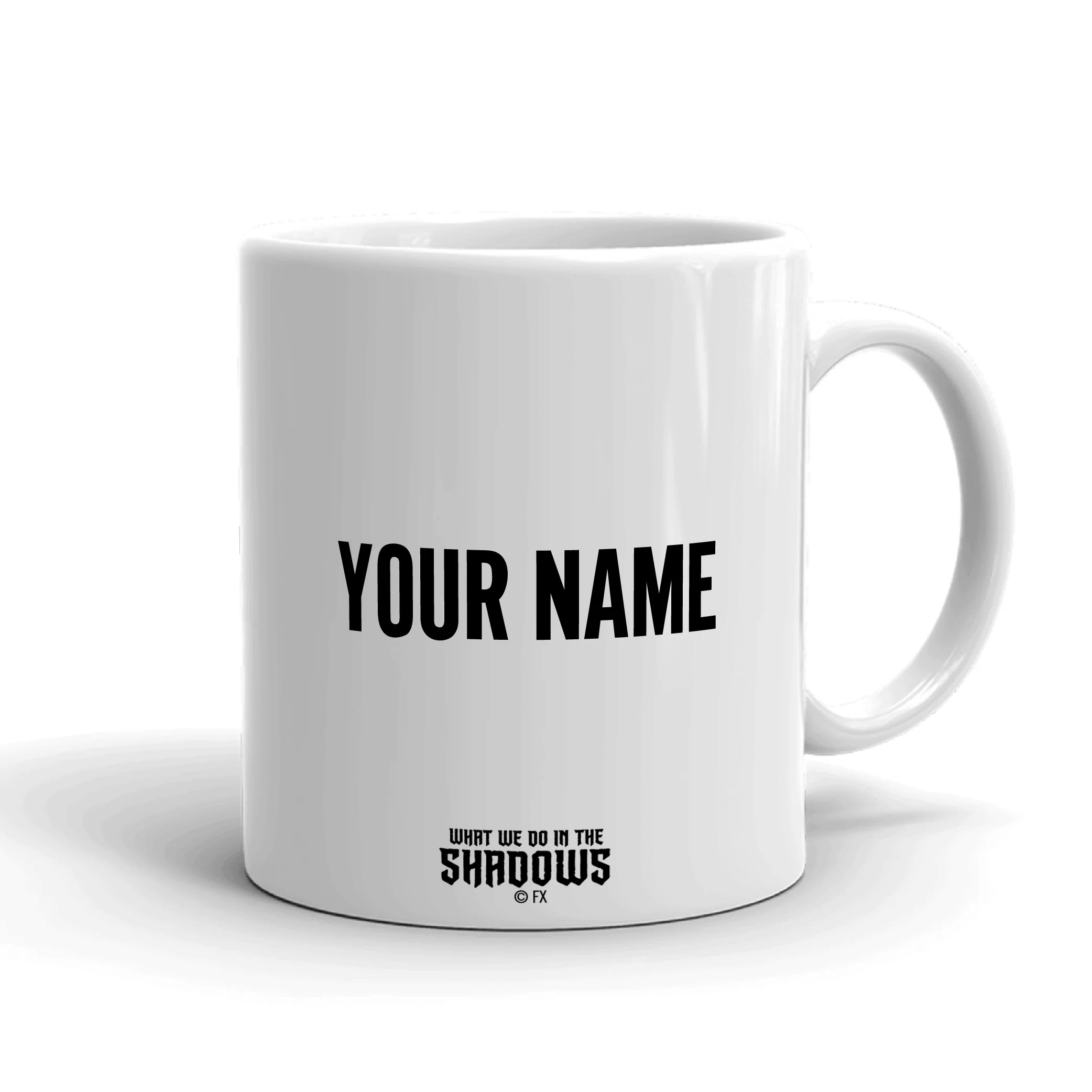 What We Do in the Shadows Go Flip Yourself Personalized White Mug - Image 2