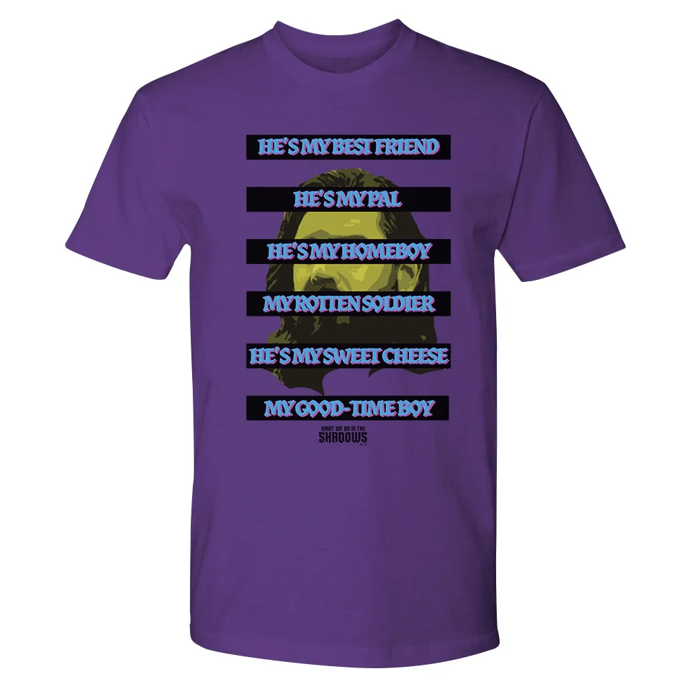 What We Do in the Shadows He's My Best Friend Adult Short Sleeve T-Shirt - Image 3