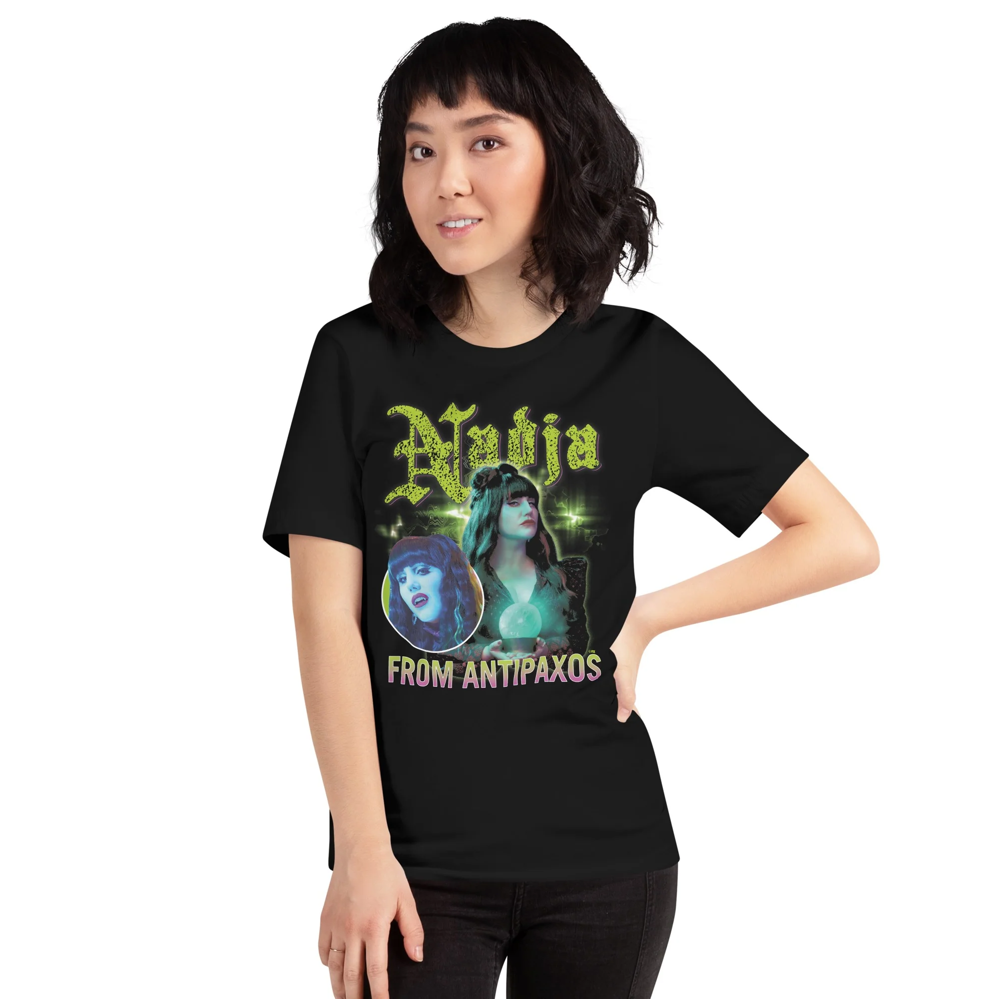 What We Do in the Shadows Nadja From Antipaxos Adult Short Sleeve T-Shirt - Image 3