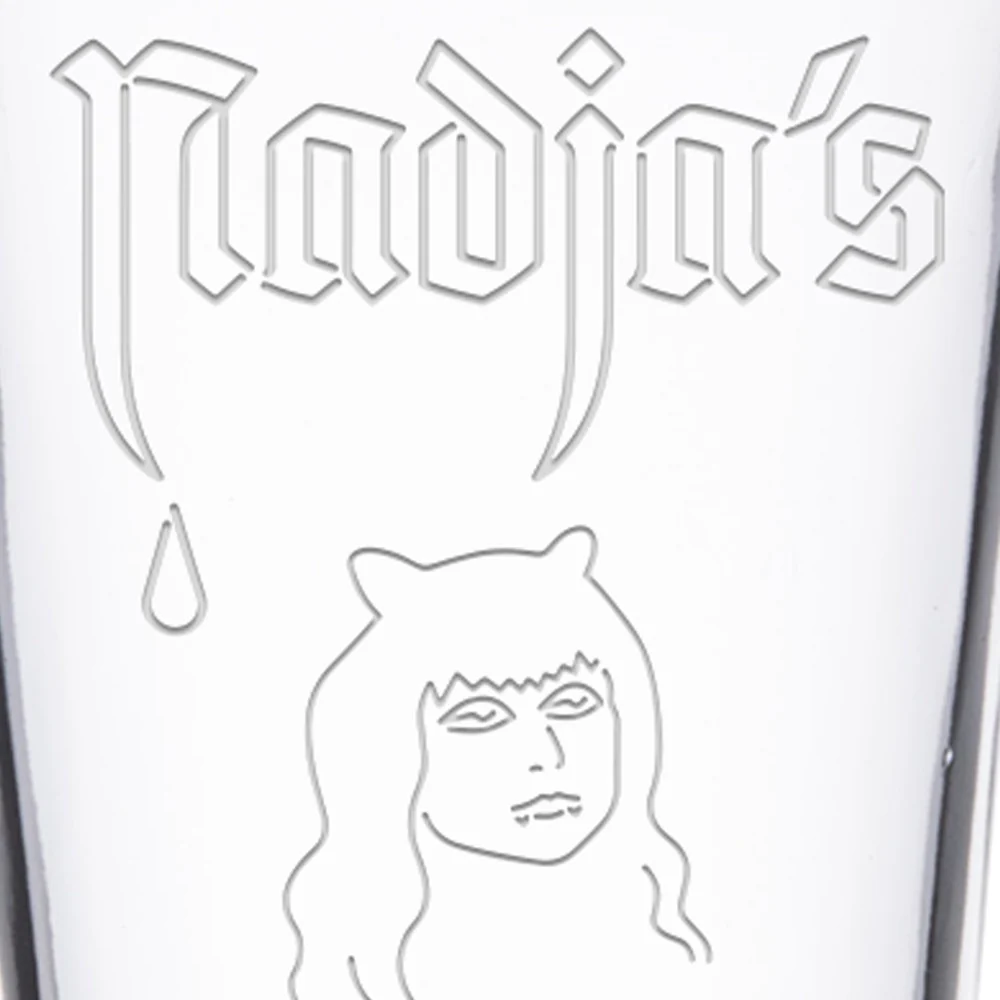 What We Do in the Shadows Nadja's Club Laser Engraved Pint Glass - Image 3