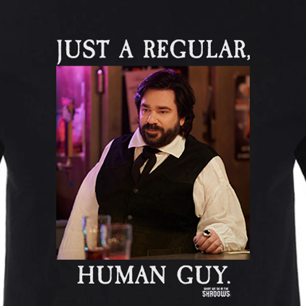 What We Do in the Shadows Regular Human Guy Adult Short Sleeve T-Shirt - Image 2