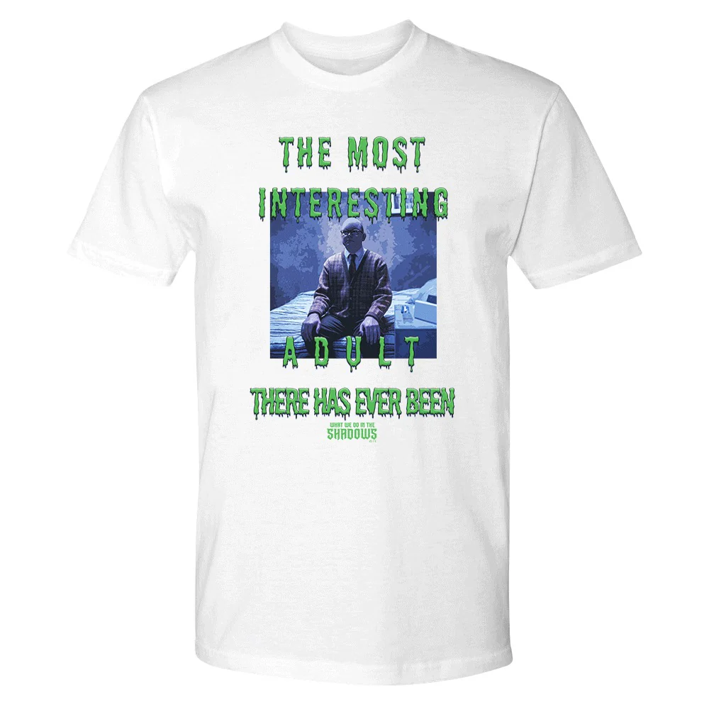 What We Do in the Shadows The Most Interesting Adult Adult Short Sleeve T-Shirt - Image 3